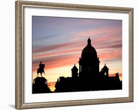 Russia, St;Petersburg; St-Ken Sciclina-Framed Photographic Print