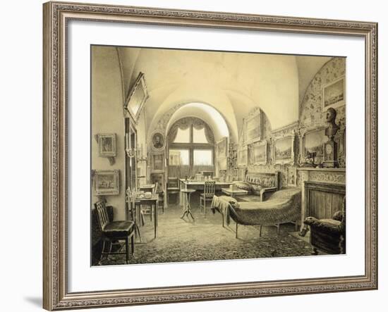 Russia, St Petersburg, the Winter Palace, Room Where Tsar Nicholas I Died in February 18, 1855-null-Framed Giclee Print