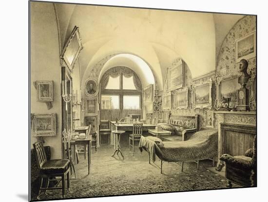 Russia, St Petersburg, the Winter Palace, Room Where Tsar Nicholas I Died in February 18, 1855-null-Mounted Giclee Print