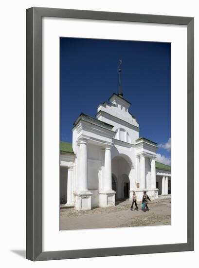 Russia, Suzdal, Gostiny Dvor or Shopping Arcade-null-Framed Giclee Print