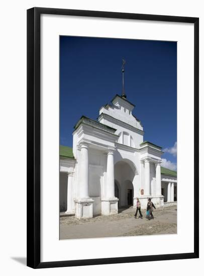 Russia, Suzdal, Gostiny Dvor or Shopping Arcade-null-Framed Giclee Print