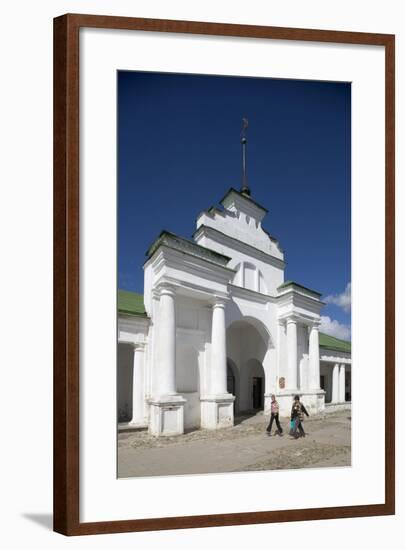 Russia, Suzdal, Gostiny Dvor or Shopping Arcade-null-Framed Giclee Print