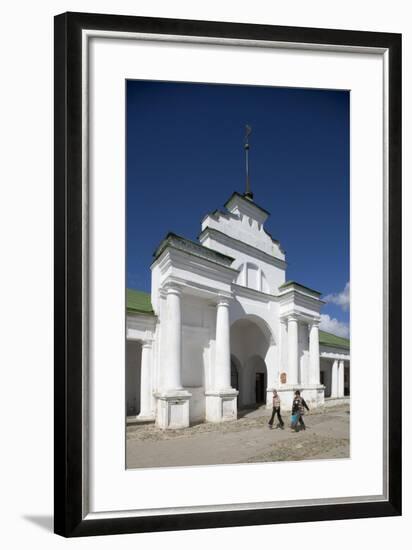 Russia, Suzdal, Gostiny Dvor or Shopping Arcade-null-Framed Giclee Print