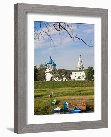 Russia, the Golden Ring, Suzdal, the Kremlin, Cathedral of the Nativity of the Virgin-Jane Sweeney-Framed Photographic Print