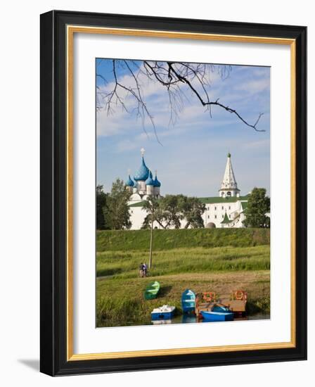 Russia, the Golden Ring, Suzdal, the Kremlin, Cathedral of the Nativity of the Virgin-Jane Sweeney-Framed Photographic Print