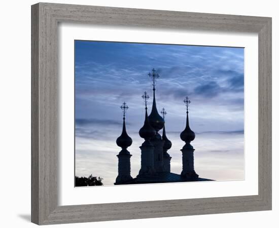 Russia, the Golden Ring, Suzdal, the Kremlin, Cathedral of the Nativity of the Virgin-Jane Sweeney-Framed Photographic Print