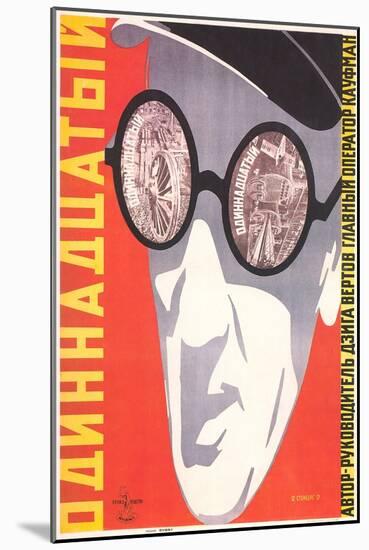 Russian 11th Film Poster-null-Mounted Art Print