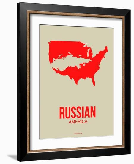 Russian America Poster 1-NaxArt-Framed Art Print