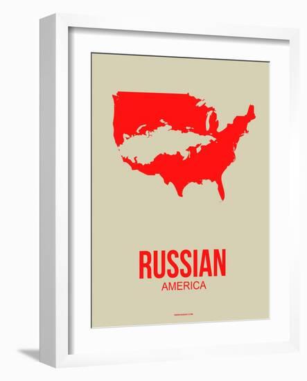 Russian America Poster 1-NaxArt-Framed Art Print