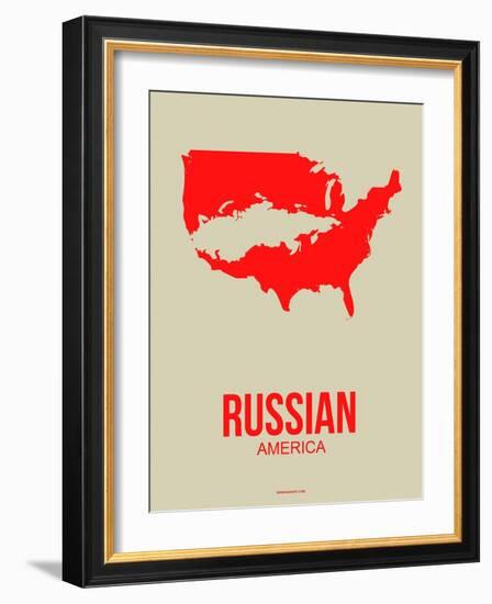 Russian America Poster 1-NaxArt-Framed Art Print