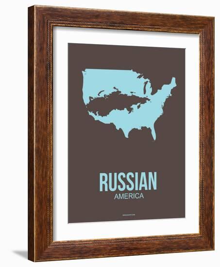 Russian America Poster 2-NaxArt-Framed Art Print