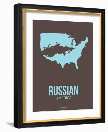 Russian America Poster 2-NaxArt-Framed Art Print