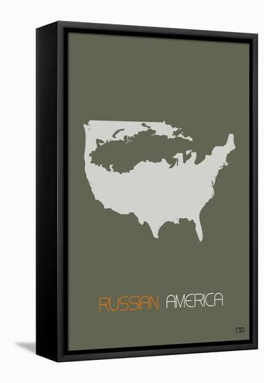 Russian America-NaxArt-Framed Stretched Canvas