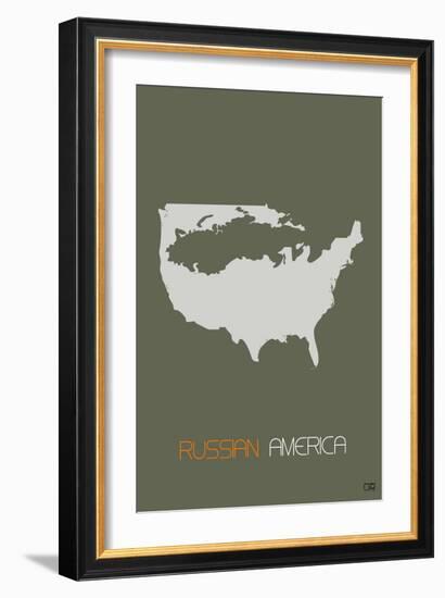 Russian America-NaxArt-Framed Art Print