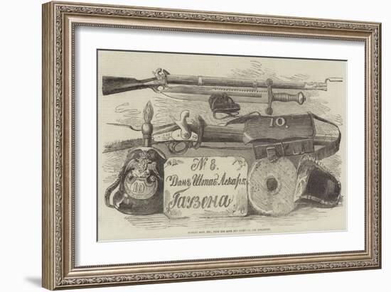 Russian Arms, Etc, from the Alma and Inkerman, and Bomarsund-Frederick John Skill-Framed Giclee Print