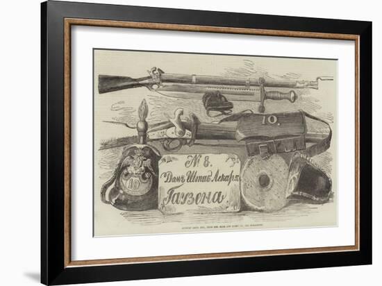 Russian Arms, Etc, from the Alma and Inkerman, and Bomarsund-Frederick John Skill-Framed Giclee Print