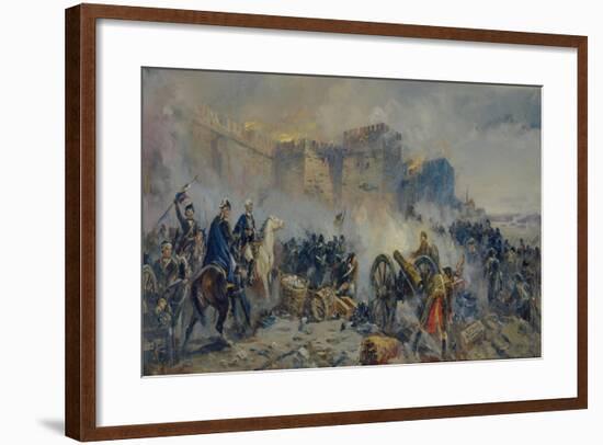 Russian Army Captured Izmail Fortress-Fyodor Pavlovich Usypenko-Framed Giclee Print