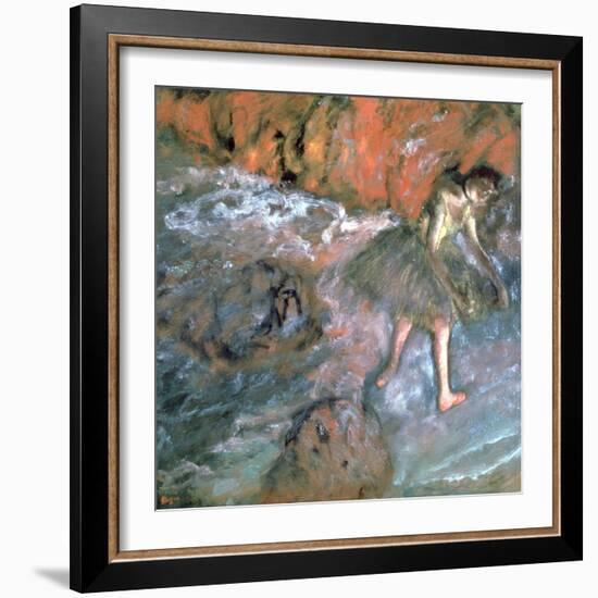 Russian Ballerina, 1880-Edgar Degas-Framed Giclee Print