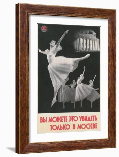 Russian Ballerinas-null-Framed Art Print