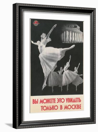 Russian Ballerinas-null-Framed Art Print
