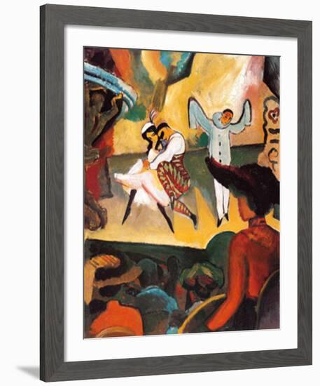 Russian Ballet I-Auguste Macke-Framed Art Print