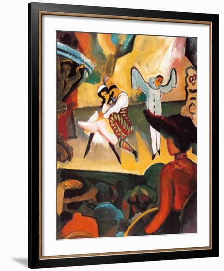 Russian Ballet I-Auguste Macke-Framed Art Print