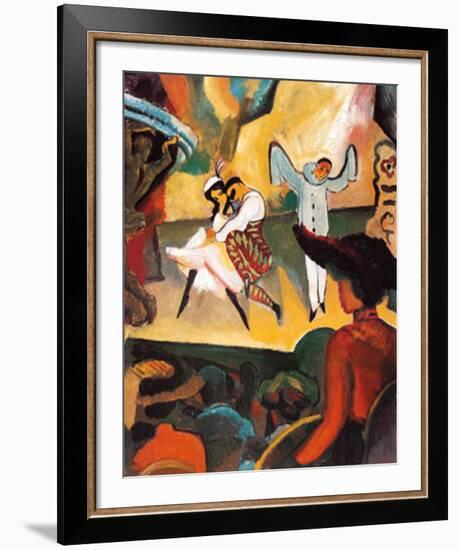 Russian Ballet I-Auguste Macke-Framed Art Print