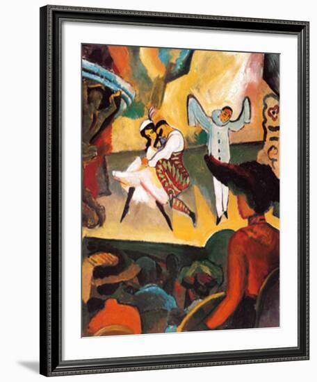 Russian Ballet I-Auguste Macke-Framed Art Print