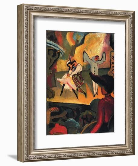 Russian Ballet-Auguste Macke-Framed Art Print