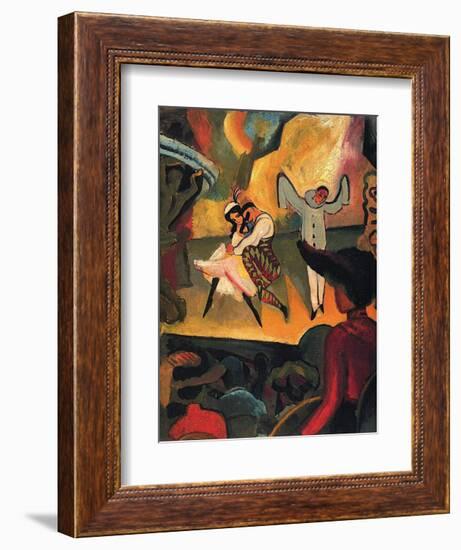 Russian Ballet-Auguste Macke-Framed Art Print