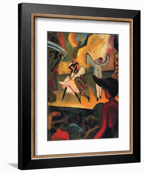 Russian Ballet-Auguste Macke-Framed Art Print