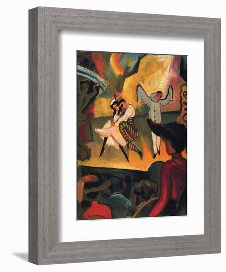 Russian Ballet-Auguste Macke-Framed Art Print