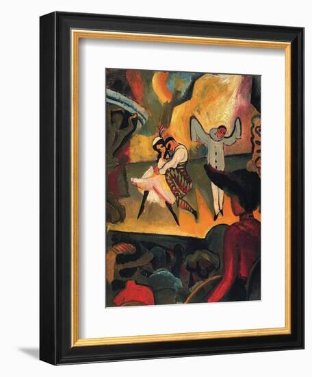 Russian Ballet-Auguste Macke-Framed Art Print