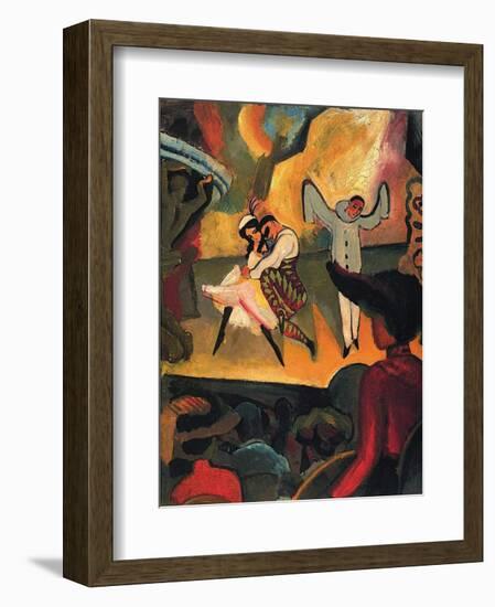 Russian Ballet-Auguste Macke-Framed Art Print