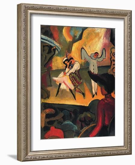 Russian Ballet-Auguste Macke-Framed Art Print