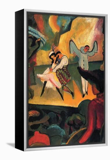 Russian Ballet-Auguste Macke-Framed Stretched Canvas