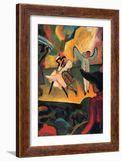 Russian Ballet-Auguste Macke-Framed Art Print