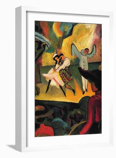 Russian Ballet-Auguste Macke-Framed Art Print