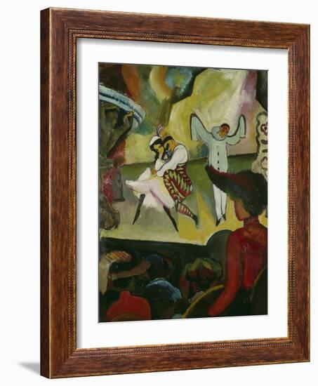 Russian Ballett I., 1912-Auguste Macke-Framed Giclee Print