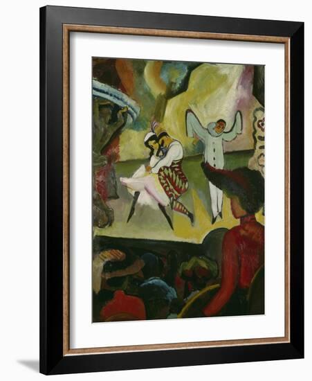 Russian Ballett I., 1912-Auguste Macke-Framed Giclee Print