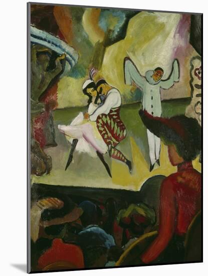 Russian Ballett I., 1912-Auguste Macke-Mounted Giclee Print