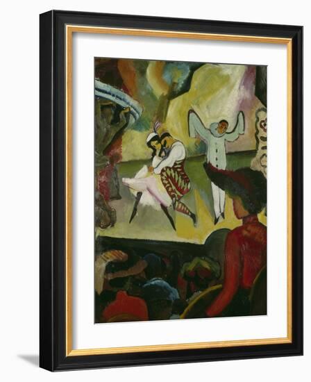 Russian Ballett I., 1912-Auguste Macke-Framed Giclee Print