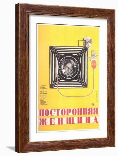 Russian Camera Film Poster-null-Framed Art Print