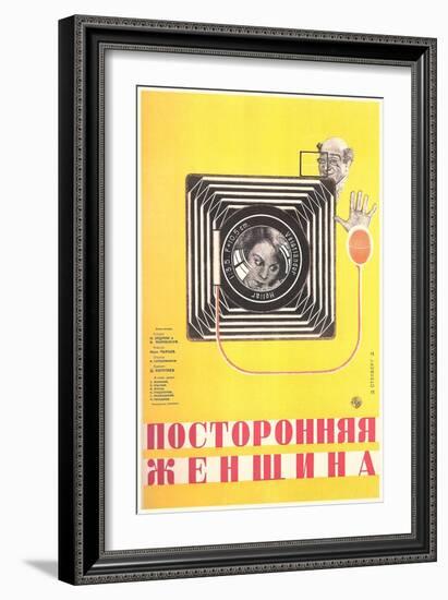 Russian Camera Film Poster-null-Framed Art Print