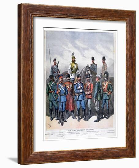 Russian Cavalry, 1892-Henri Meyer-Framed Giclee Print