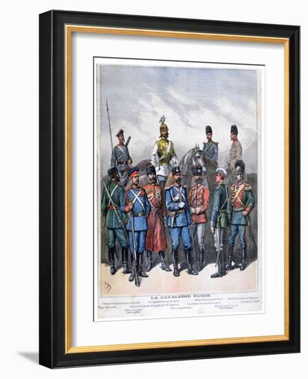 Russian Cavalry, 1892-Henri Meyer-Framed Giclee Print