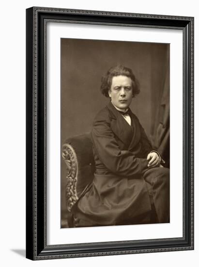 Russian Composer Anton Rubinstein-null-Framed Giclee Print