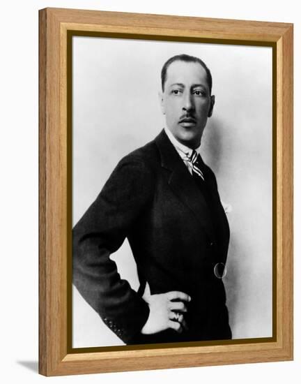 Russian Composer Igor Stravinsky, 1936-null-Framed Stretched Canvas