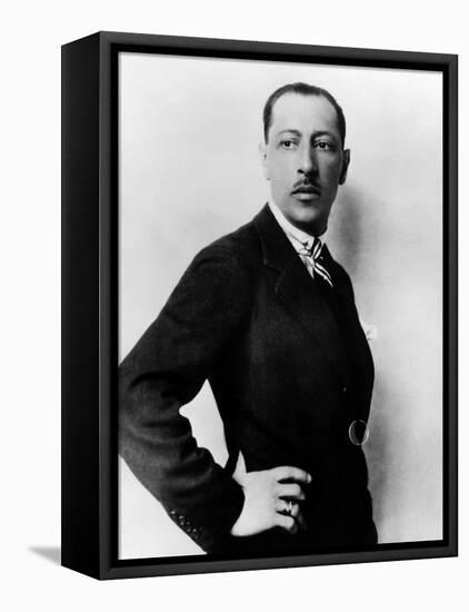 Russian Composer Igor Stravinsky, 1936-null-Framed Stretched Canvas