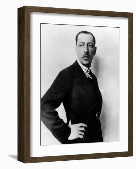 Russian Composer Igor Stravinsky, 1936-null-Framed Photo